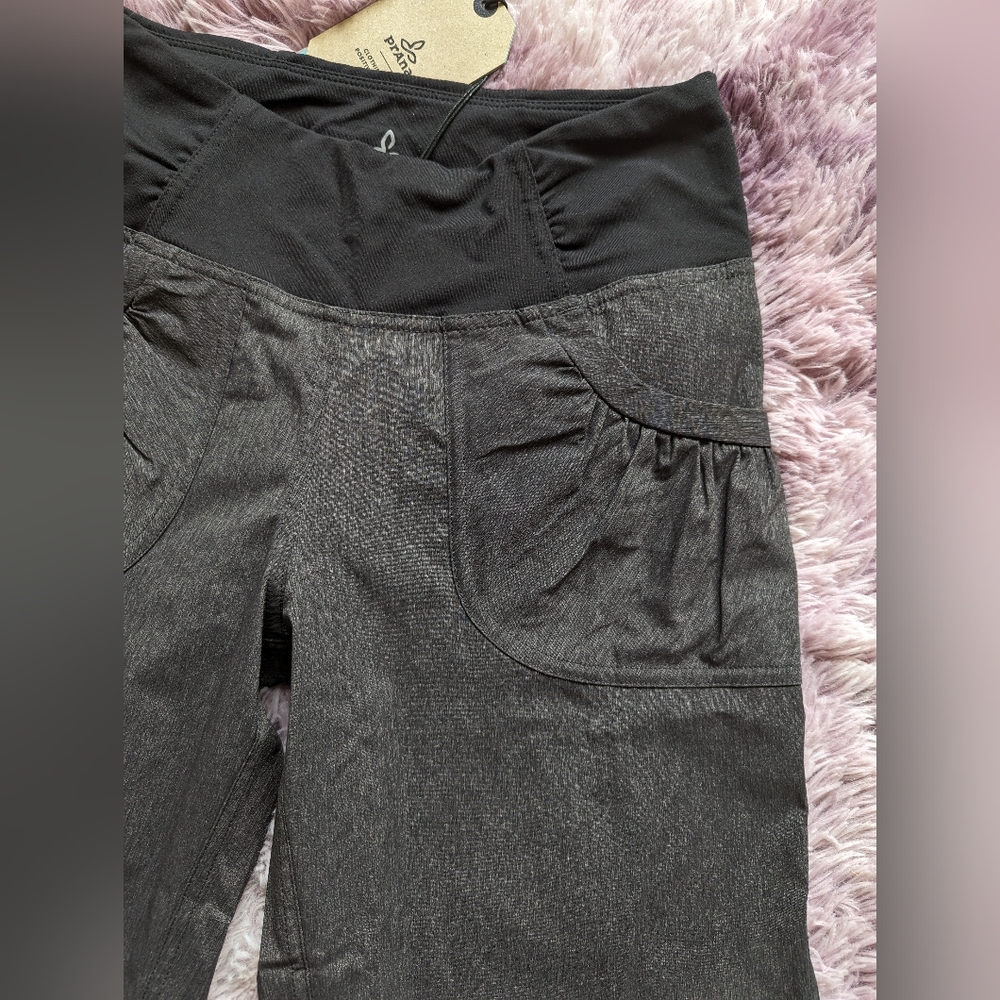 Prana Summit Pant Regular Inseam Charcoal Heather Performance Pant size Small - Picture 4 of 13